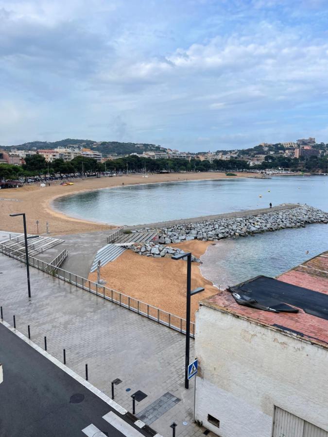 Aquamarine Sant Feliu En La Playa Con Patio Apartment Sant Feliu de Guíxols Exterior photo